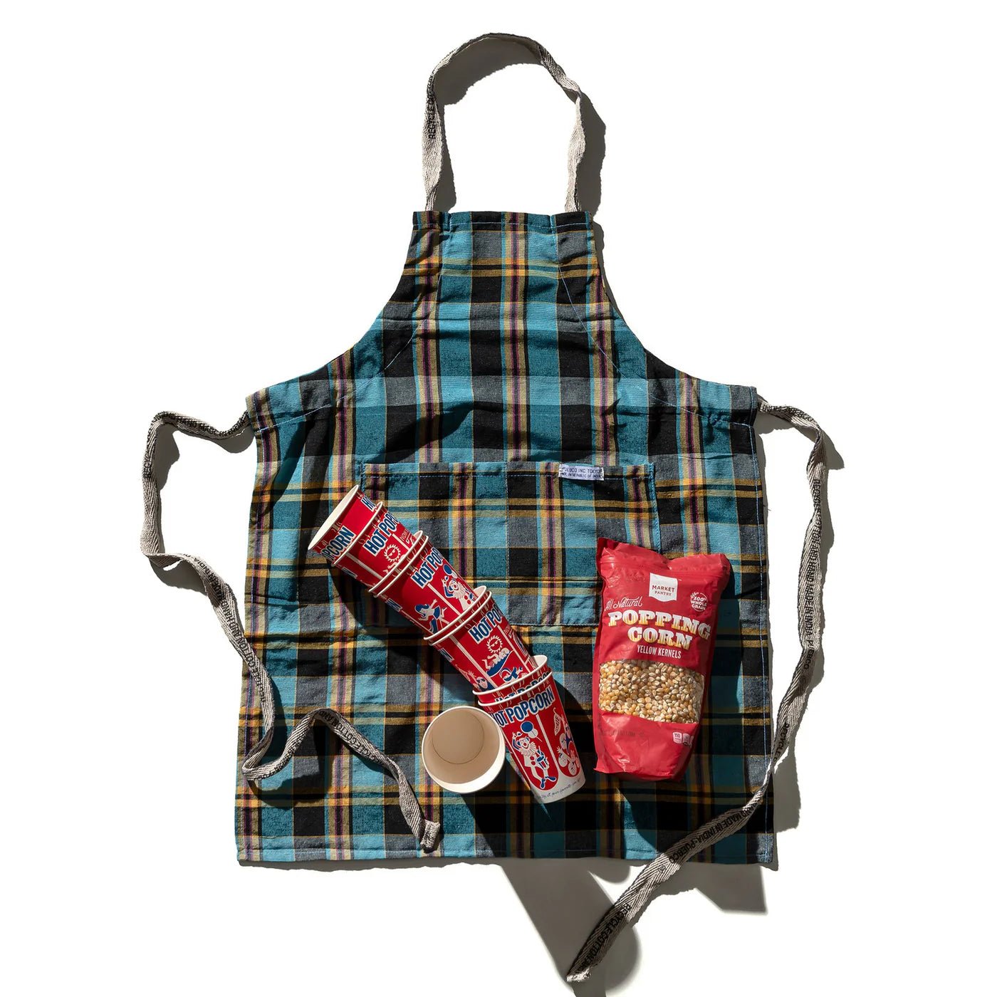 Otto's Corner Store - Recycled Cotton Check Apron