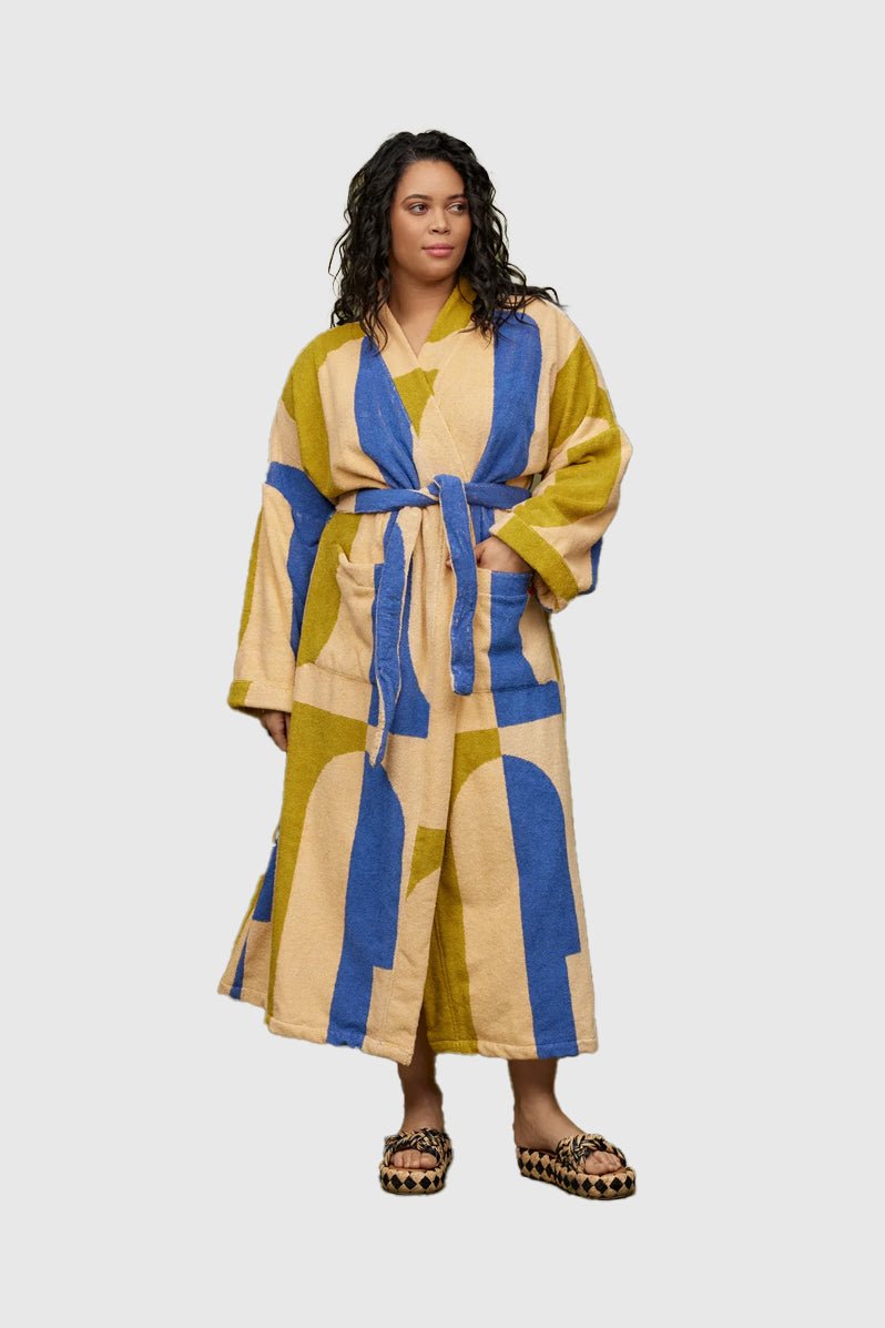 Otto's Corner Store - Redondo Towelling Robe - Tumeric