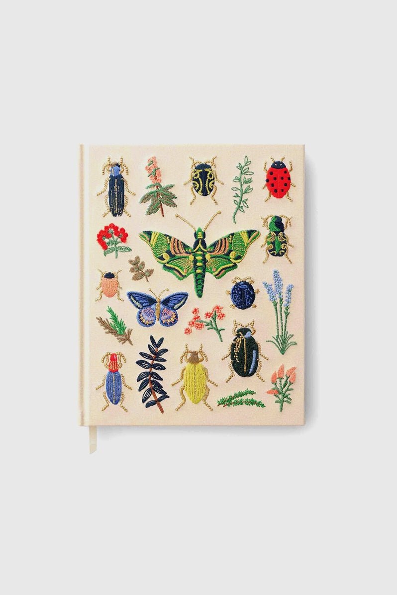 Otto's Corner Store - Rifle Paper Co - Embroidered Fabric Sketchbook - Curio