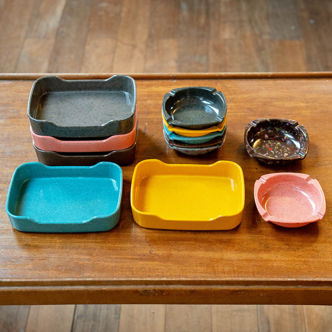 Dulton Japan | Melamine Stacking Tray | Blue