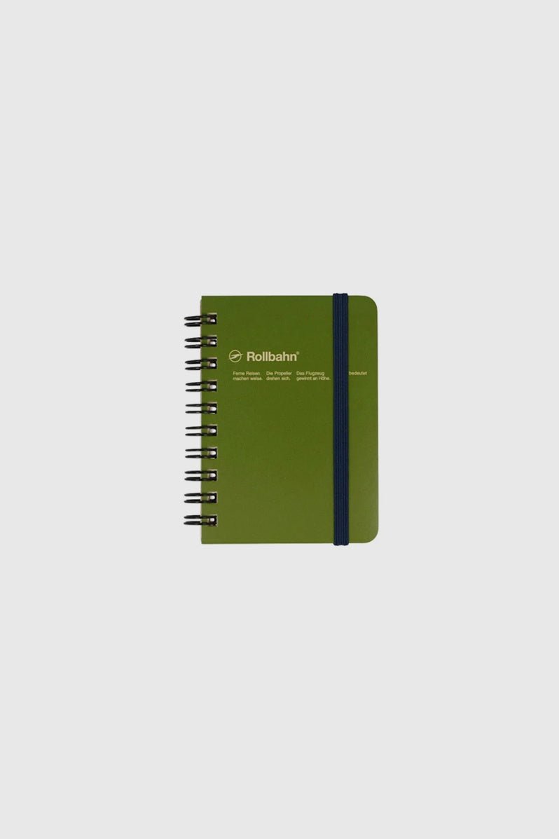 Otto's Corner Store - Rollbahn Spiral Notebook Medium - Olive