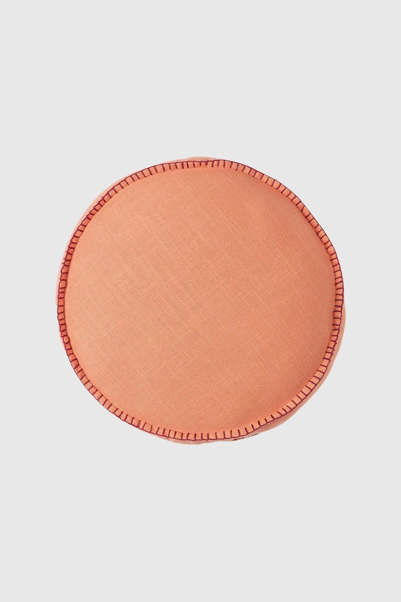 Otto's Corner Store - Rylie Round Cushion - Cayenne