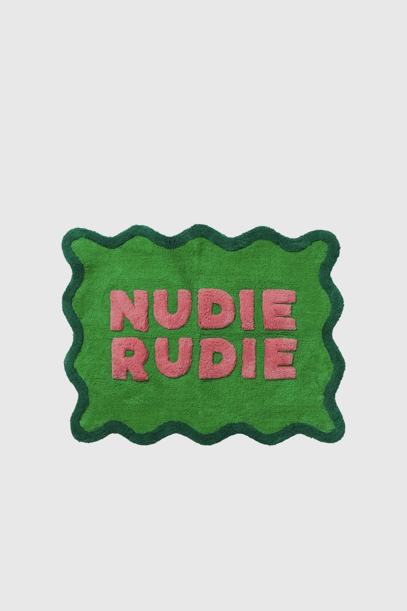 Otto's Corner Store - Sage and Clare | Amalie Nudie Bath Mat - Spring Green