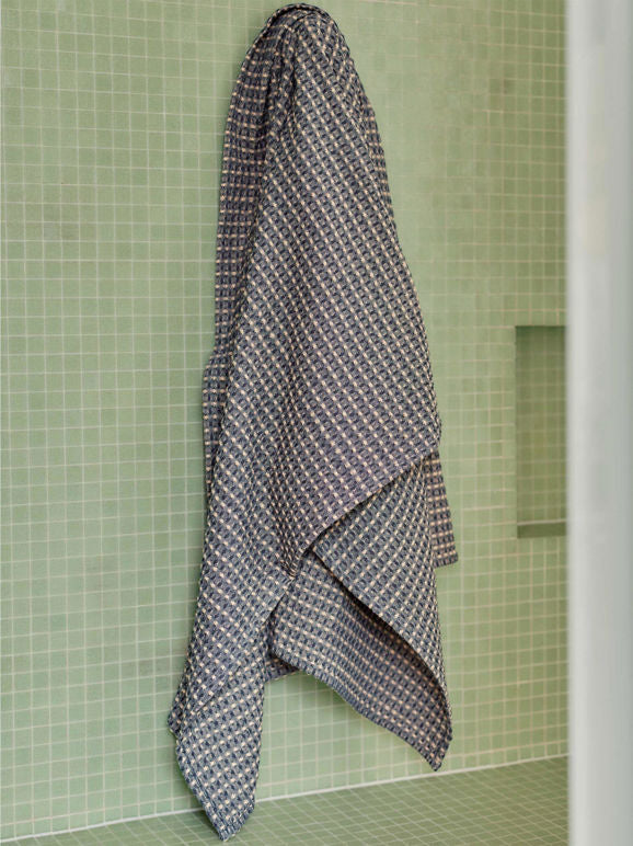 Aalto Bath Towel Range - Sailor/Butter