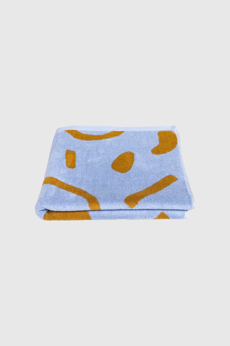 Otto's Corner Store - Shapes Bath Towel