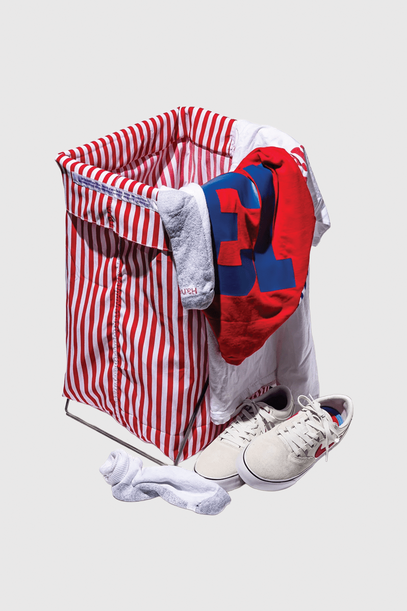 Otto's Corner Store - Shirt Fabric Folding Laundry Basket