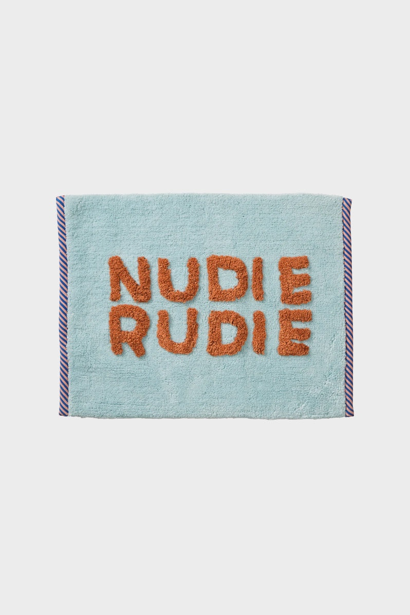 Tula Nudie Bath Mat Mini - Sky