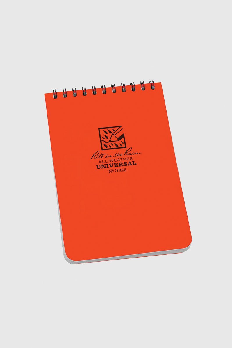 Otto's Corner Store - Spiral Top Water-Resistant Polydura Notebook - 4x6