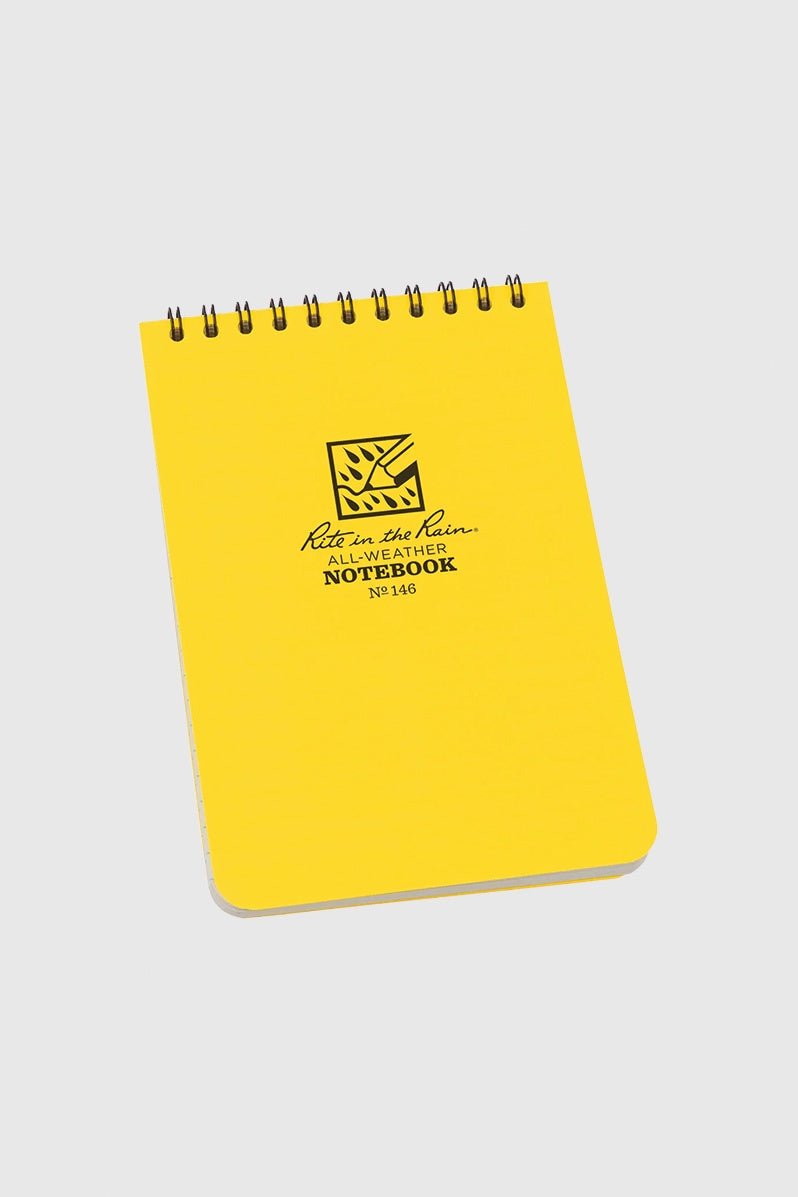Otto's Corner Store - Spiral Top Water-Resistant Polydura Notebook - 4x6