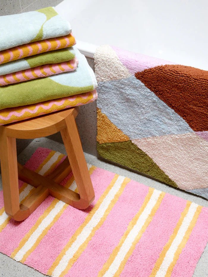 Otto's Corner Store - Stripe Bath Mat