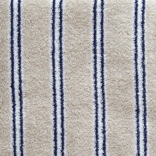 Otto's Corner Store - Stripe Holic Japanese Towel - Beige Stripe