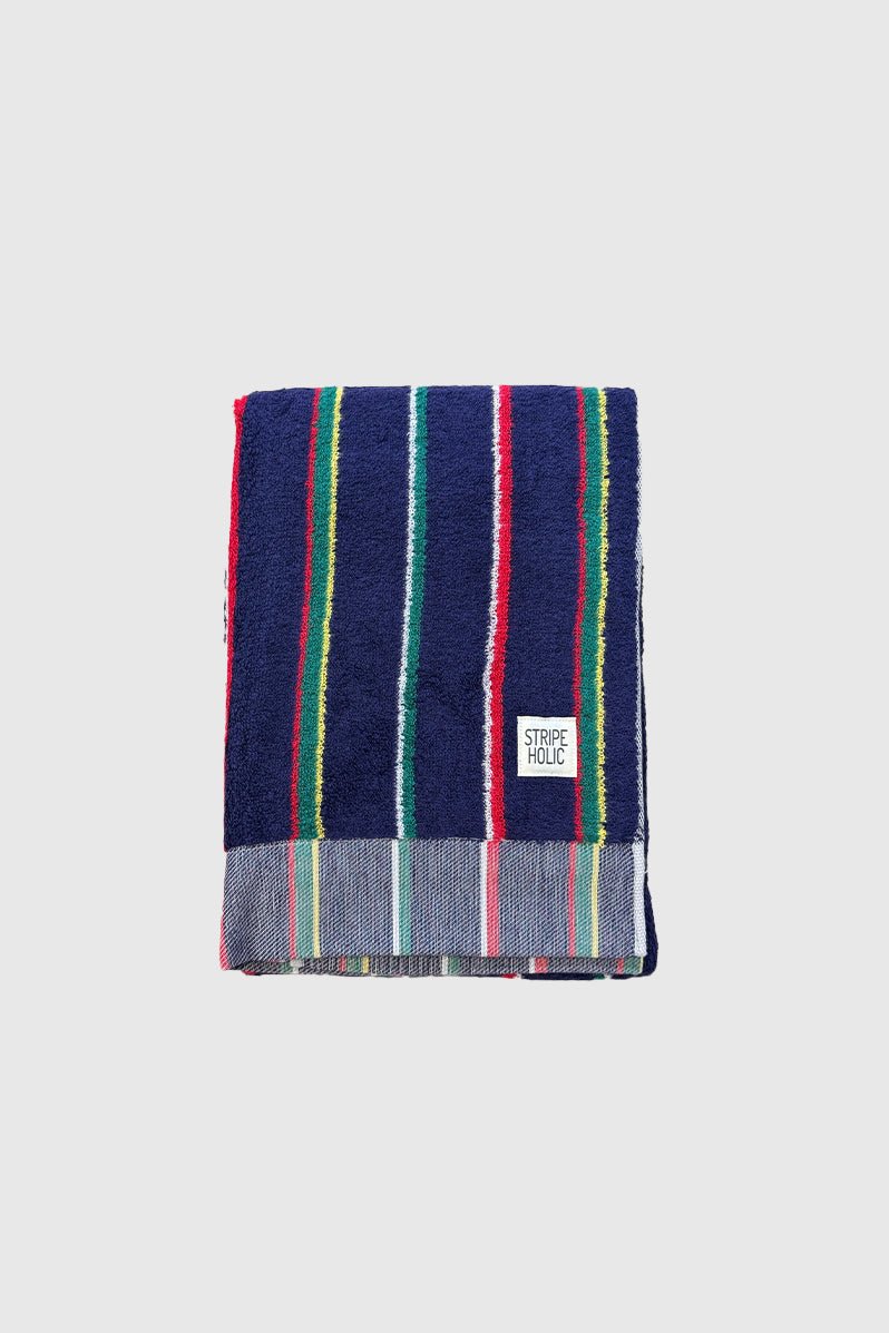 Otto's Corner Store - Stripe Holic Japanese Towel - Navy Stripe