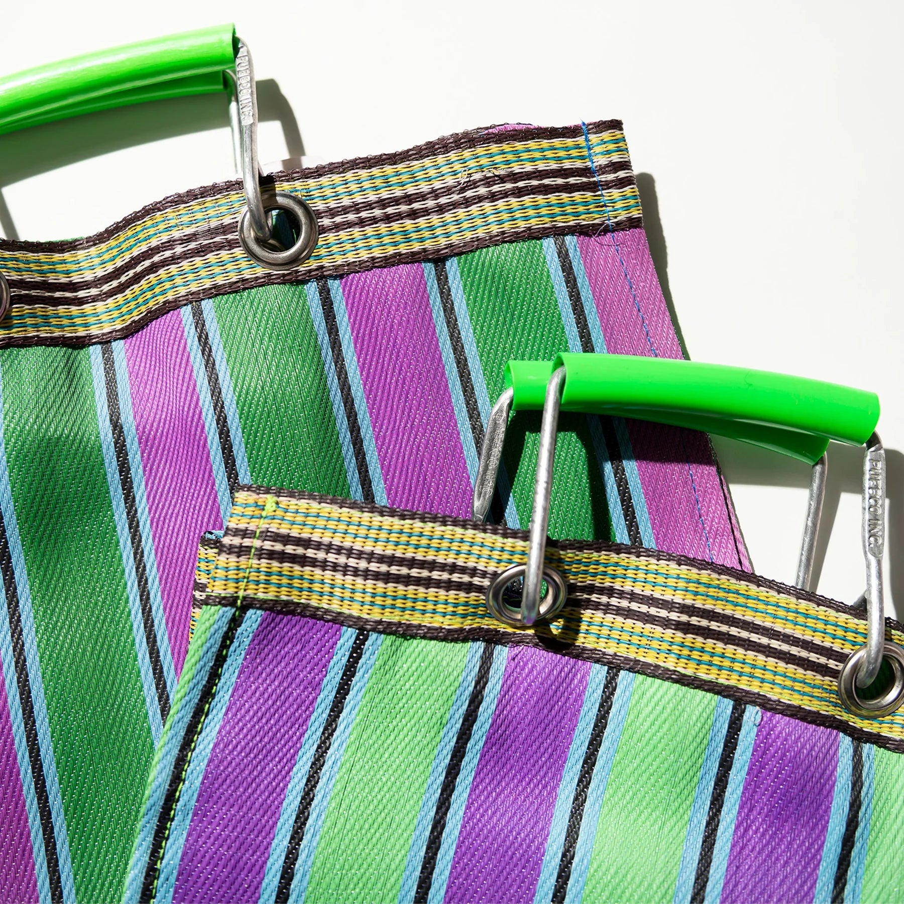 Recycled Plastic Stripe Bag