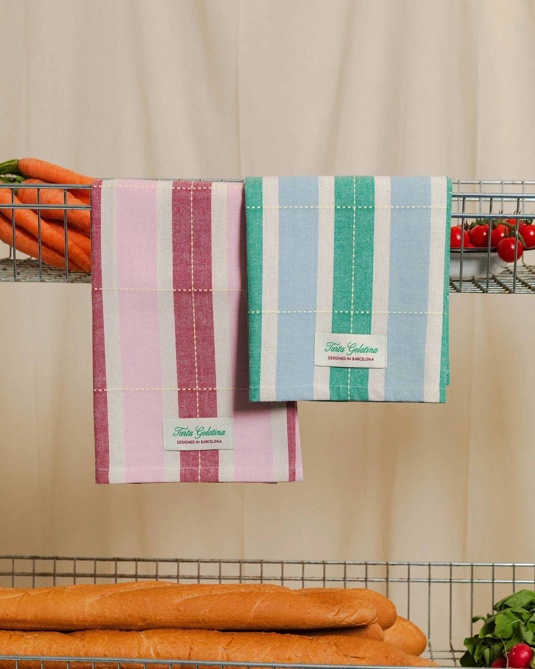 Otto's Corner Store - Tarta Gelatina | Striped Tea Towel