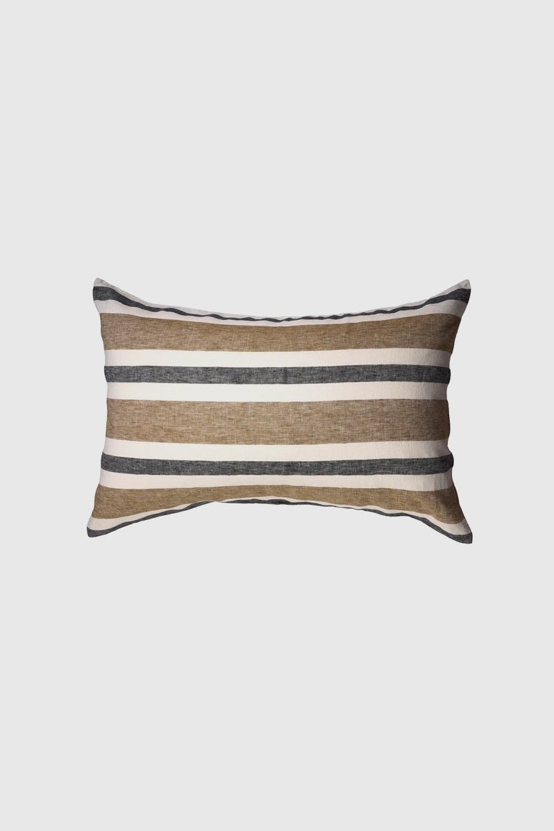 Otto's Corner Store - Taupe Stripe Pillowcase Sets