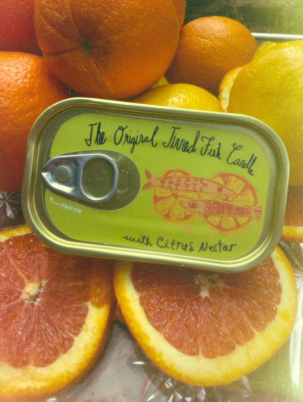 Otto's Corner Store - The Original Tinned Fish Candle - Citrus Nectar