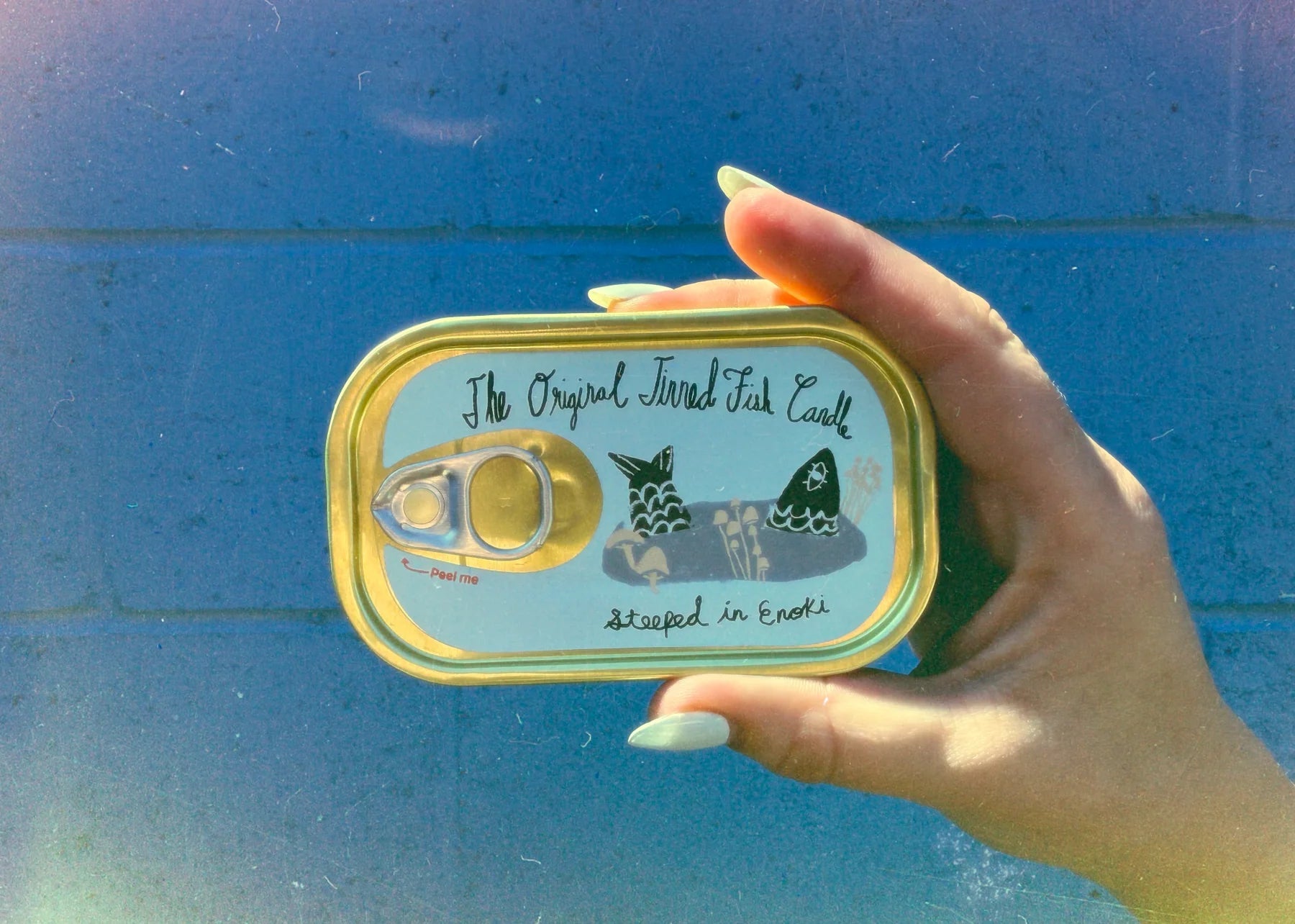 Otto's Corner Store - The Original Tinned Fish Candle - Enoki Forest