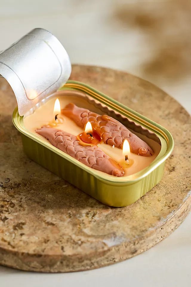 Otto's Corner Store - The Original Tinned Fish Candle - Oakmoss & Amber