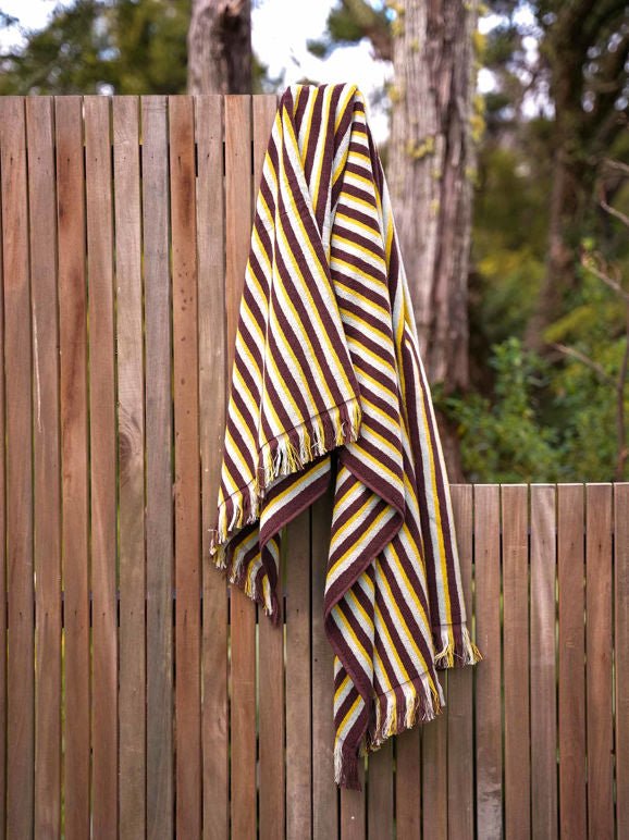 Otto's Corner Store - Tivoli Beach Towel - Mulberry/Multi