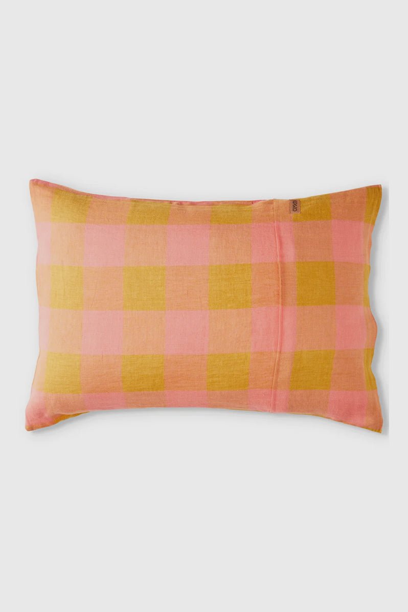 Otto's Corner Store - Toasted Marshmallow Linen Standard Pillowcase Set