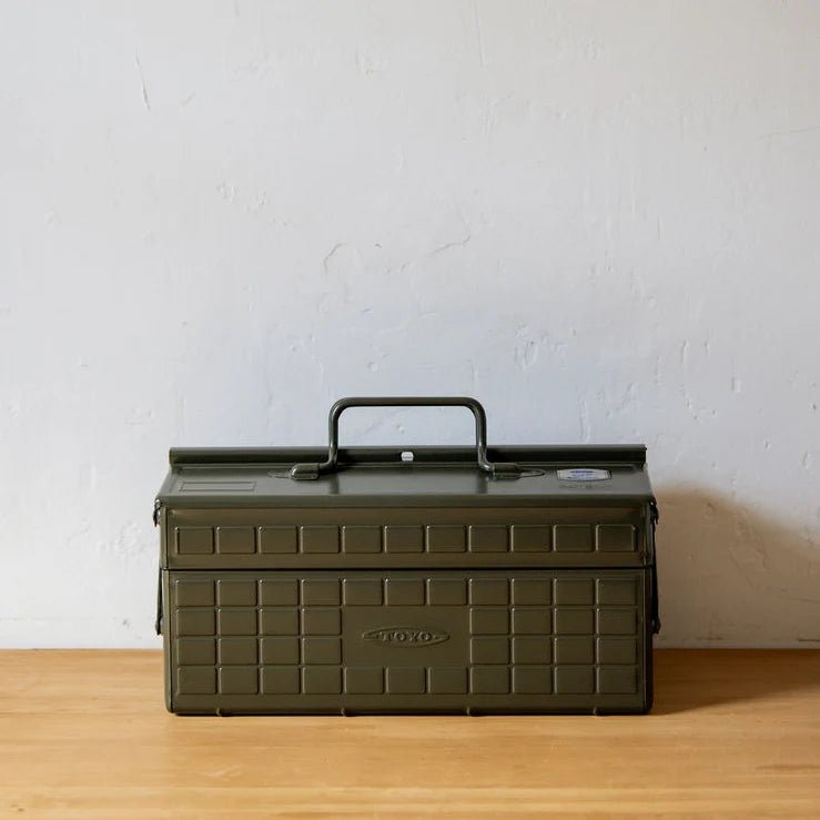 Otto's Corner Store - TOYO Cantilever Toolbox ST-350 - Moss Green