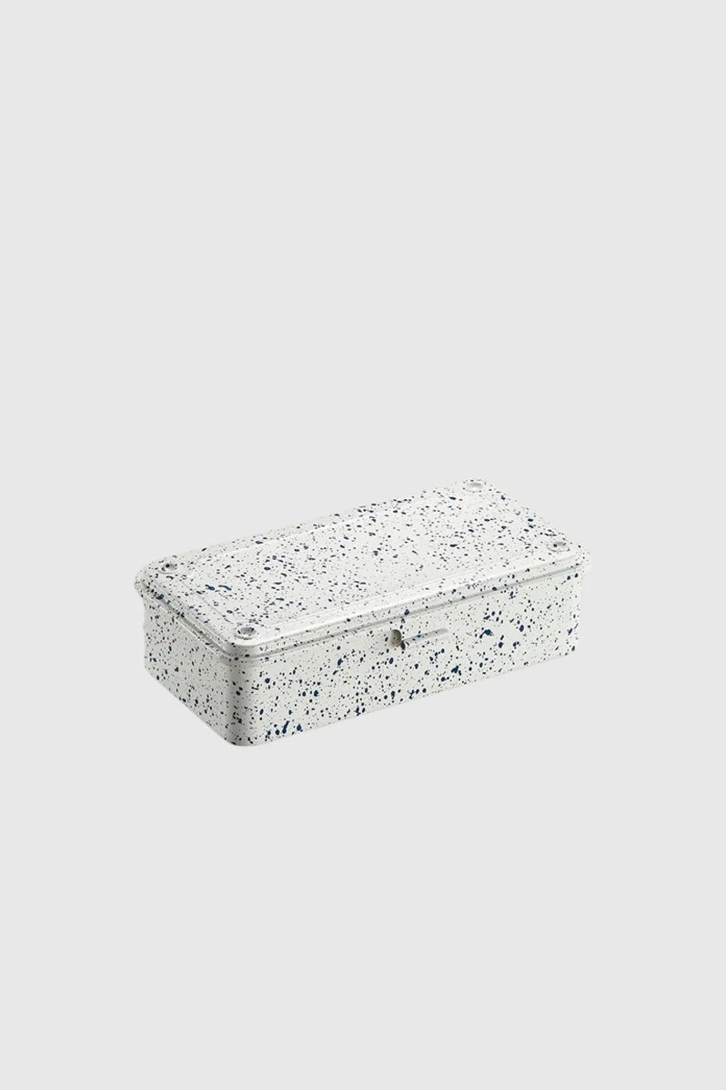 Otto's Corner Store - TOYO Trunk Shape Toolbox T - 190 - White Japanese Indigo