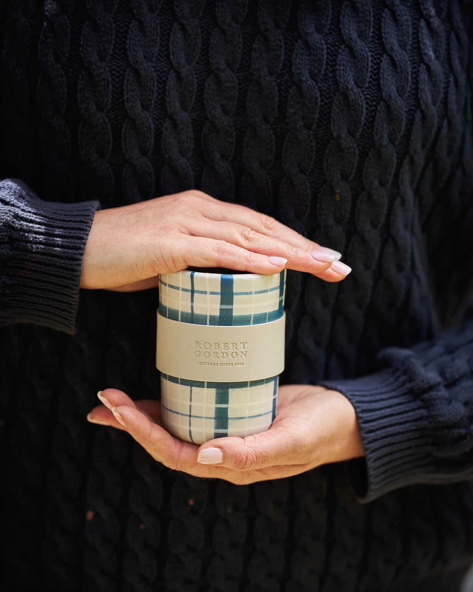 Otto's Corner Store - Travel Cup - Cat's Pyjamas Denim