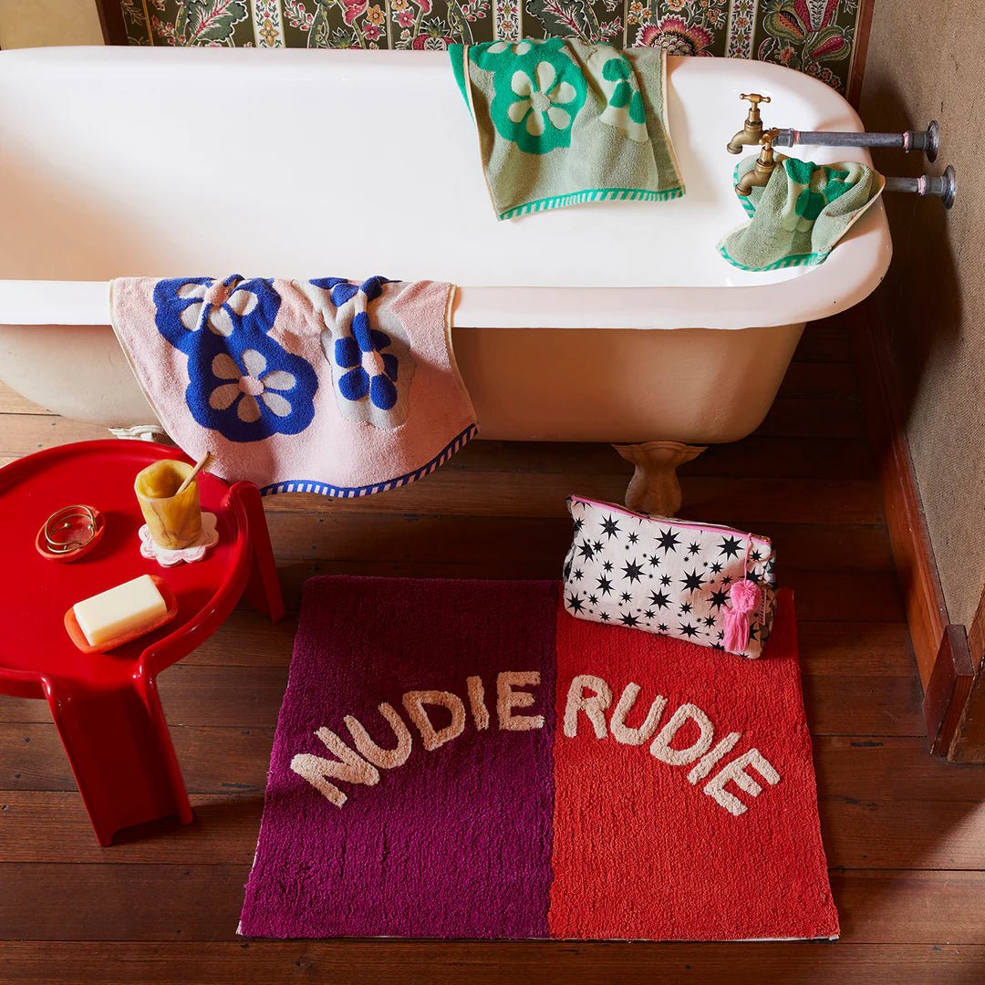 Otto's Corner Store - Tula Nudie Bath Mat - Poppy