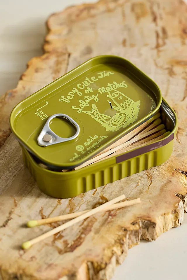 Otto's Corner Store - Very Cute Tin of Safety Matches