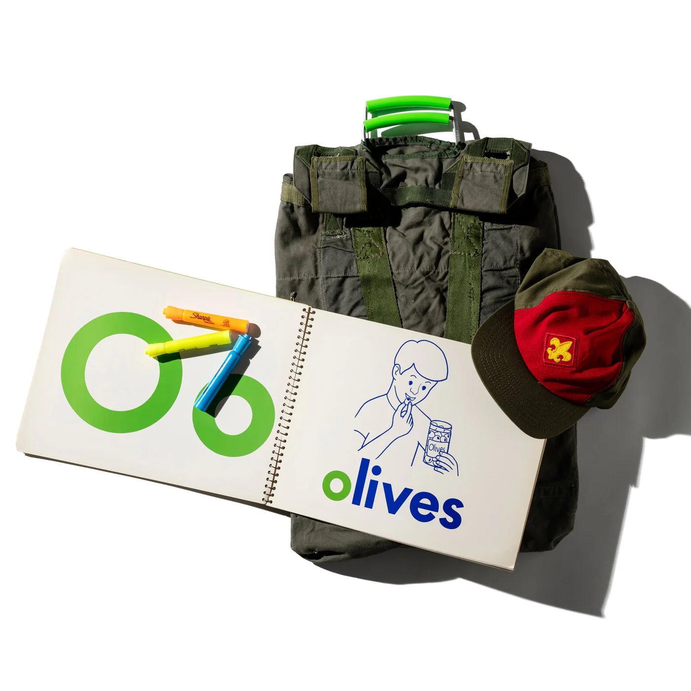 Otto's Corner Store - Vintage material A3 Bag