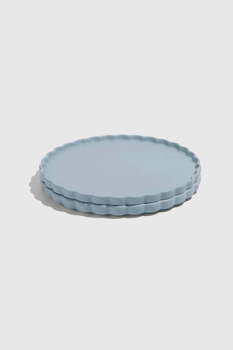 Otto's Corner Store - Wave Ceramic Side Plate - Set of 2 - Blue