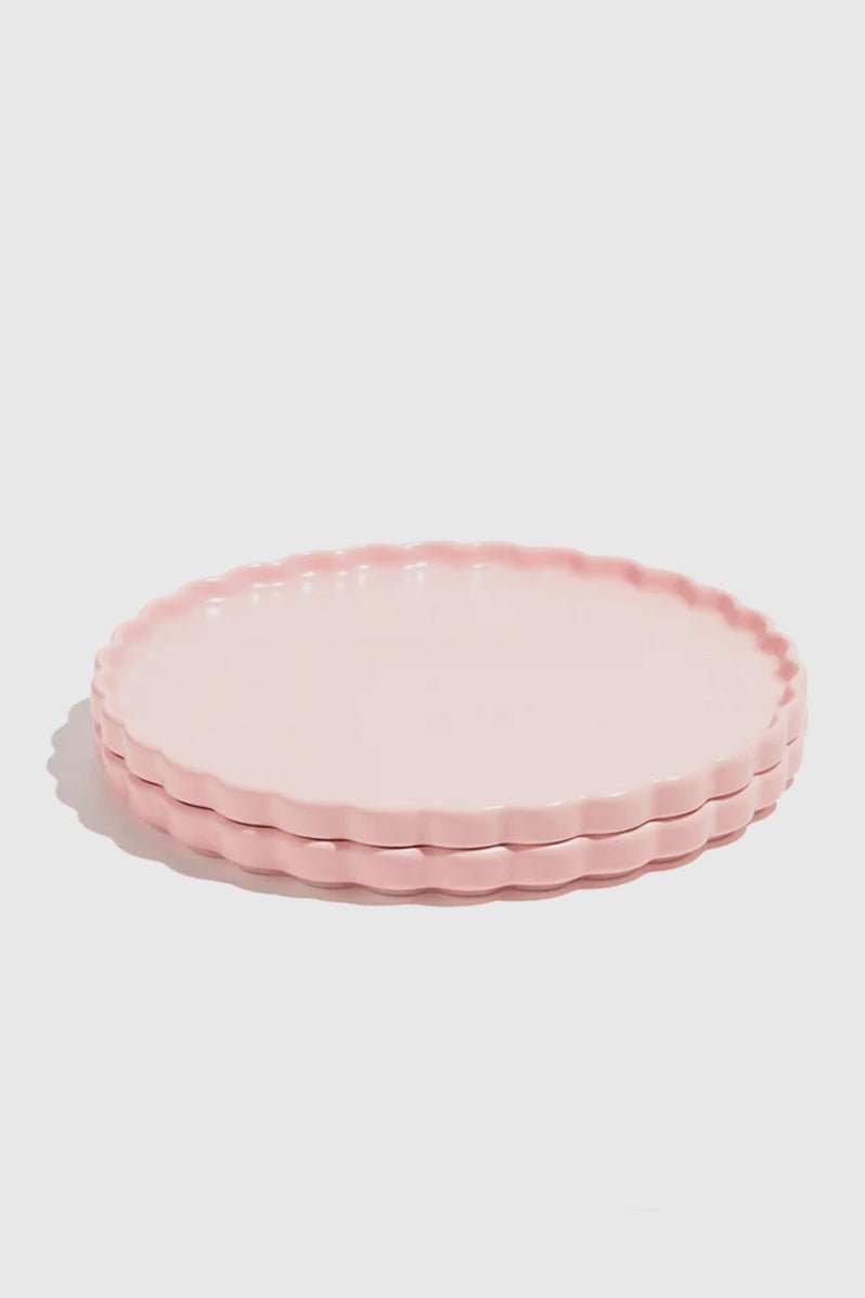 Otto's Corner Store - Wave Ceramic Side Plate - Set of 2 - Pink