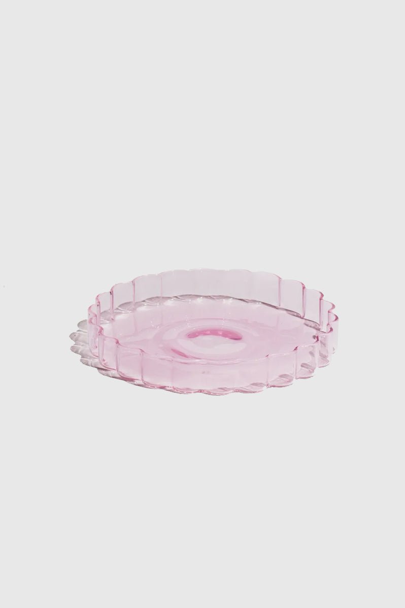 Otto's Corner Store - WAVE PLATE - PINK