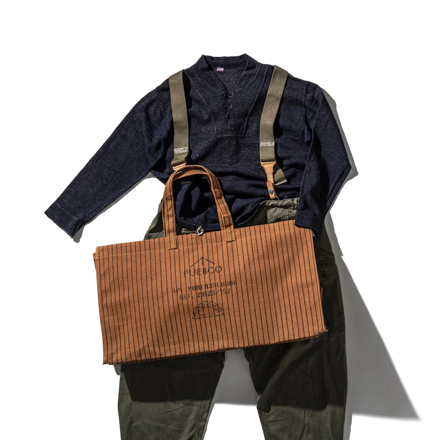 Otto's Corner Store - Waxed Canvas Large Bag - Brown