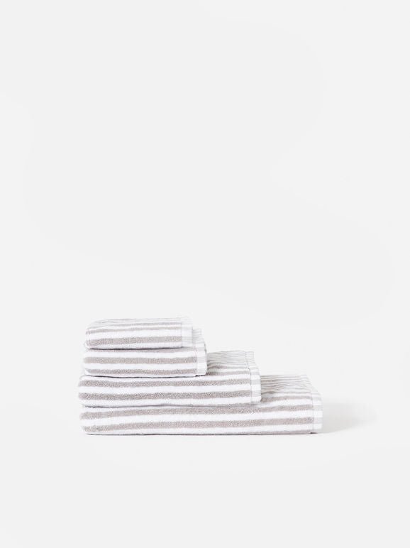 Otto's Corner Store - Wide Stripe Cotton Bath Towel Range