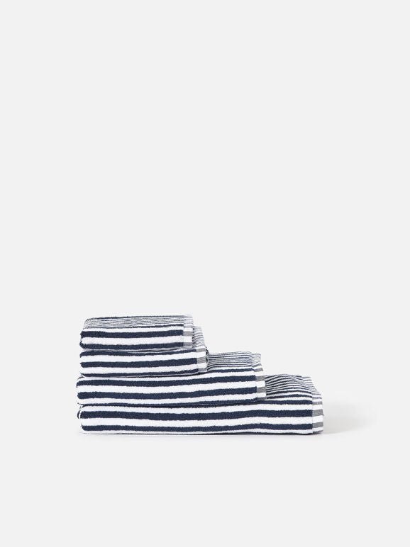 Otto's Corner Store - Wide Stripe Cotton Bath Towel Range