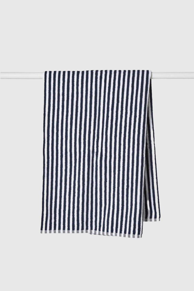 Otto's Corner Store - Wide Stripe Cotton Bath Towel Range