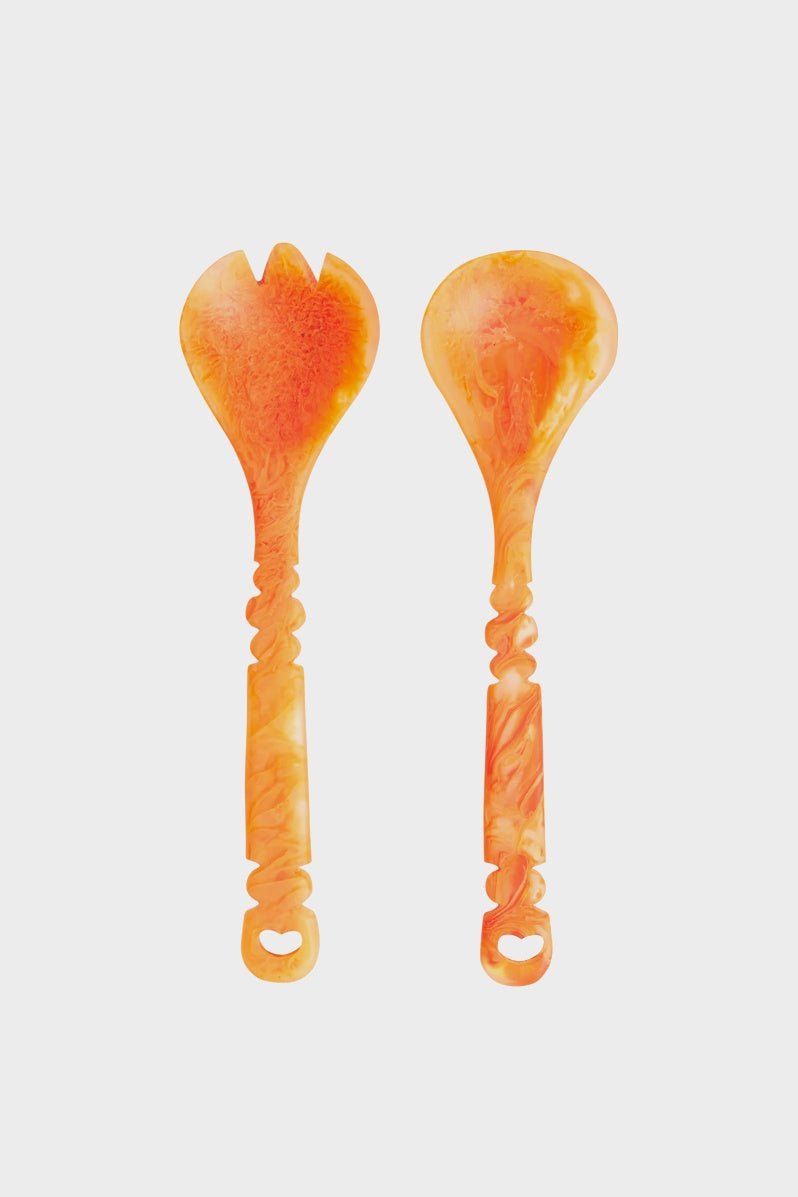 Otto's Corner Store - Wilkie Salad Servers - Persimmon