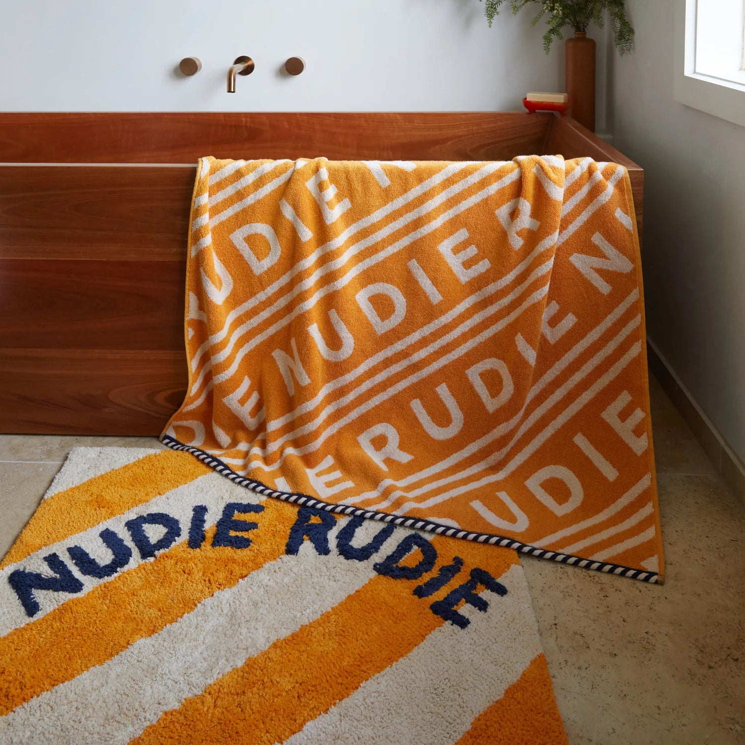 Otto's Corner Store - Campania Nudie Bath Mat - Marigold