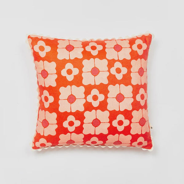 Otto's Corner Store - Carnation Orange 50cm Cushion Cover