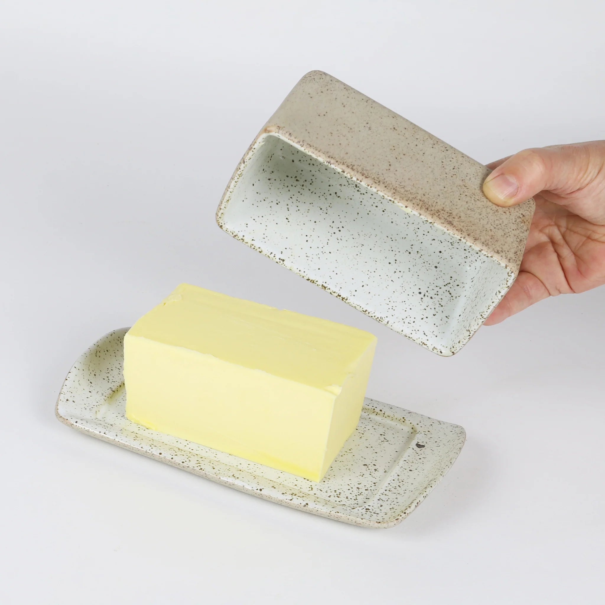 Otto's Corner Store - Ceramic Butter Dish