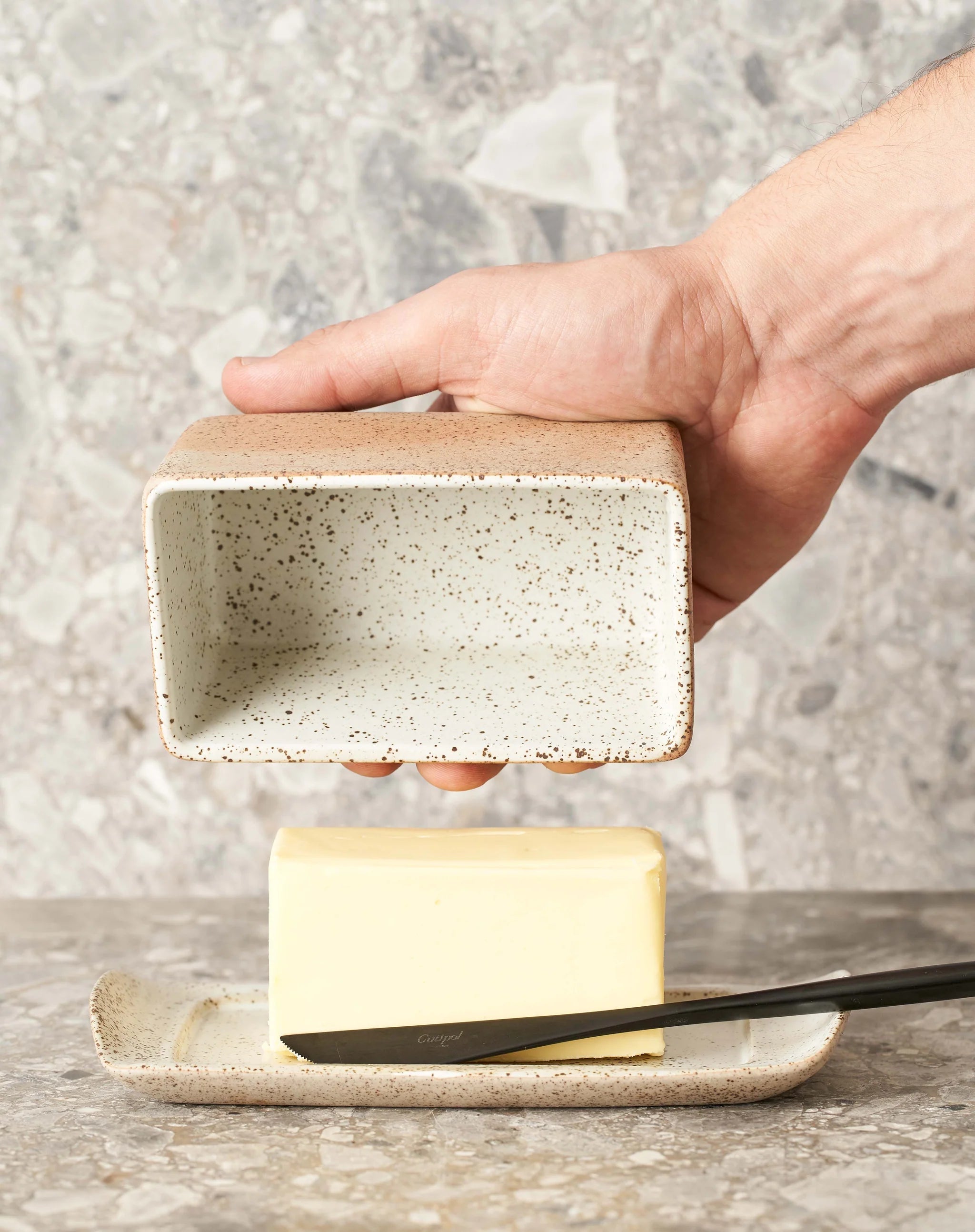Otto's Corner Store - Ceramic Butter Dish