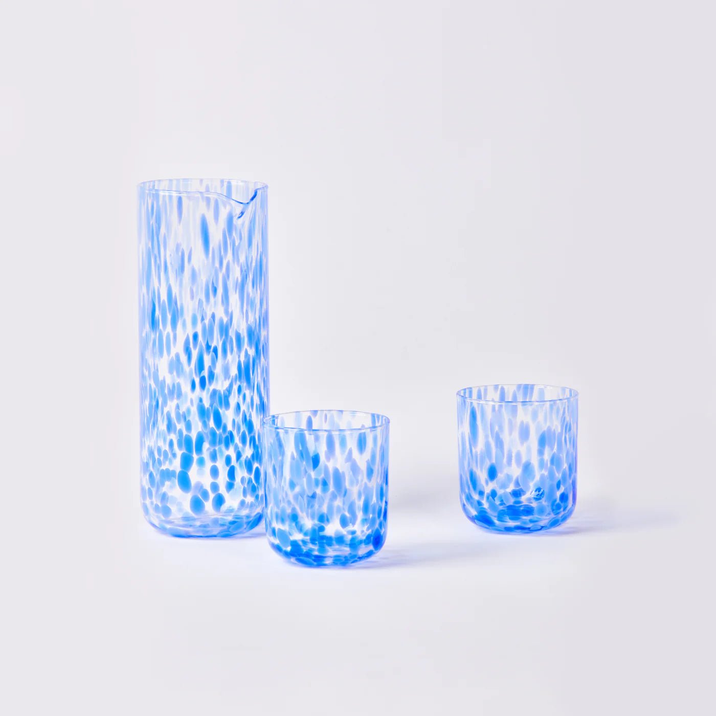 Otto's Corner Store - Dots Carafe - Blue