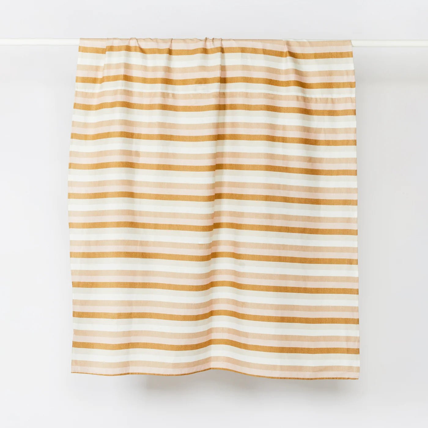 Otto's Corner Store - Florence Stripe Tablecloth - Wheat