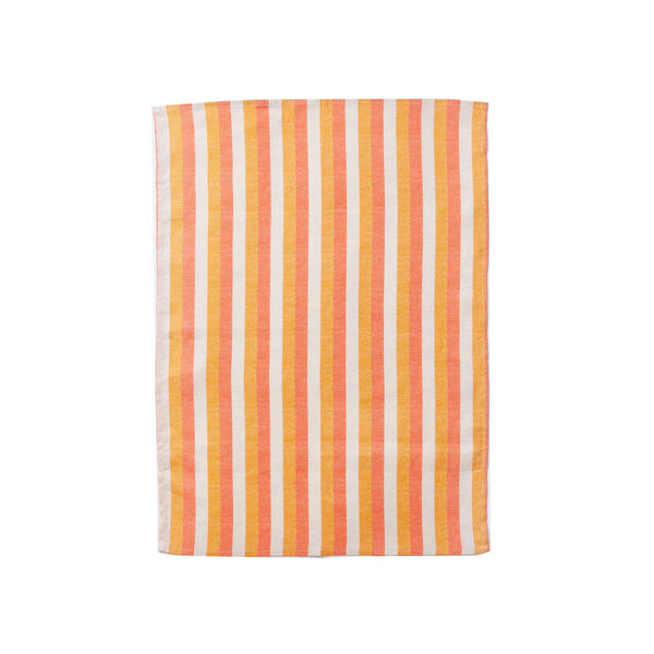 Otto's Corner Store - Florence Stripe Tea Towel - Red