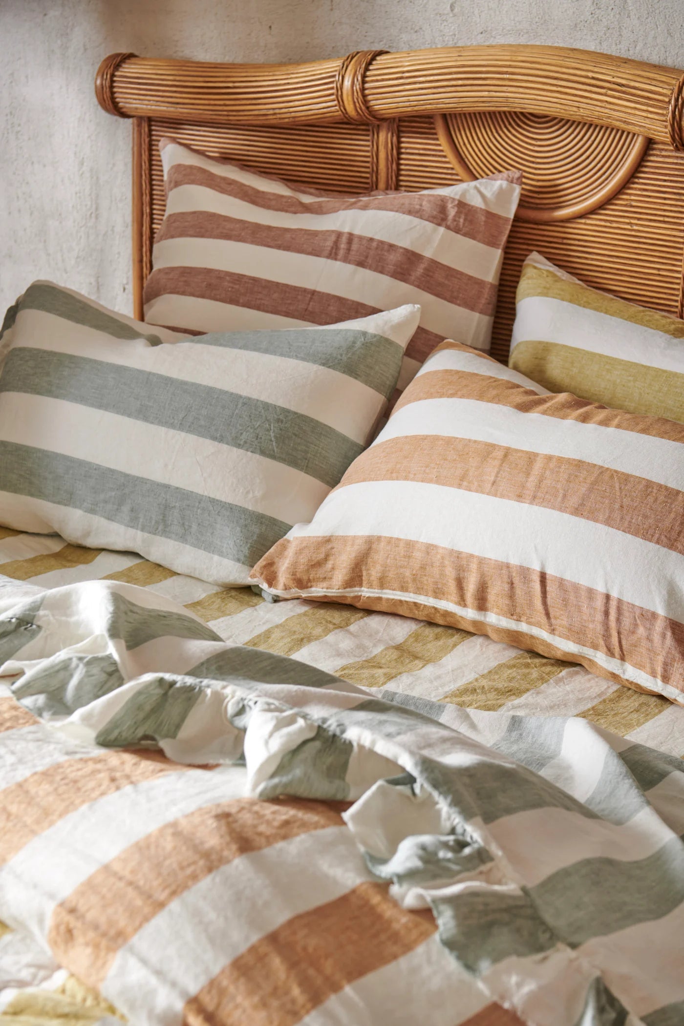 Otto's Corner Store - Fog Stripe Pillowcase Sets