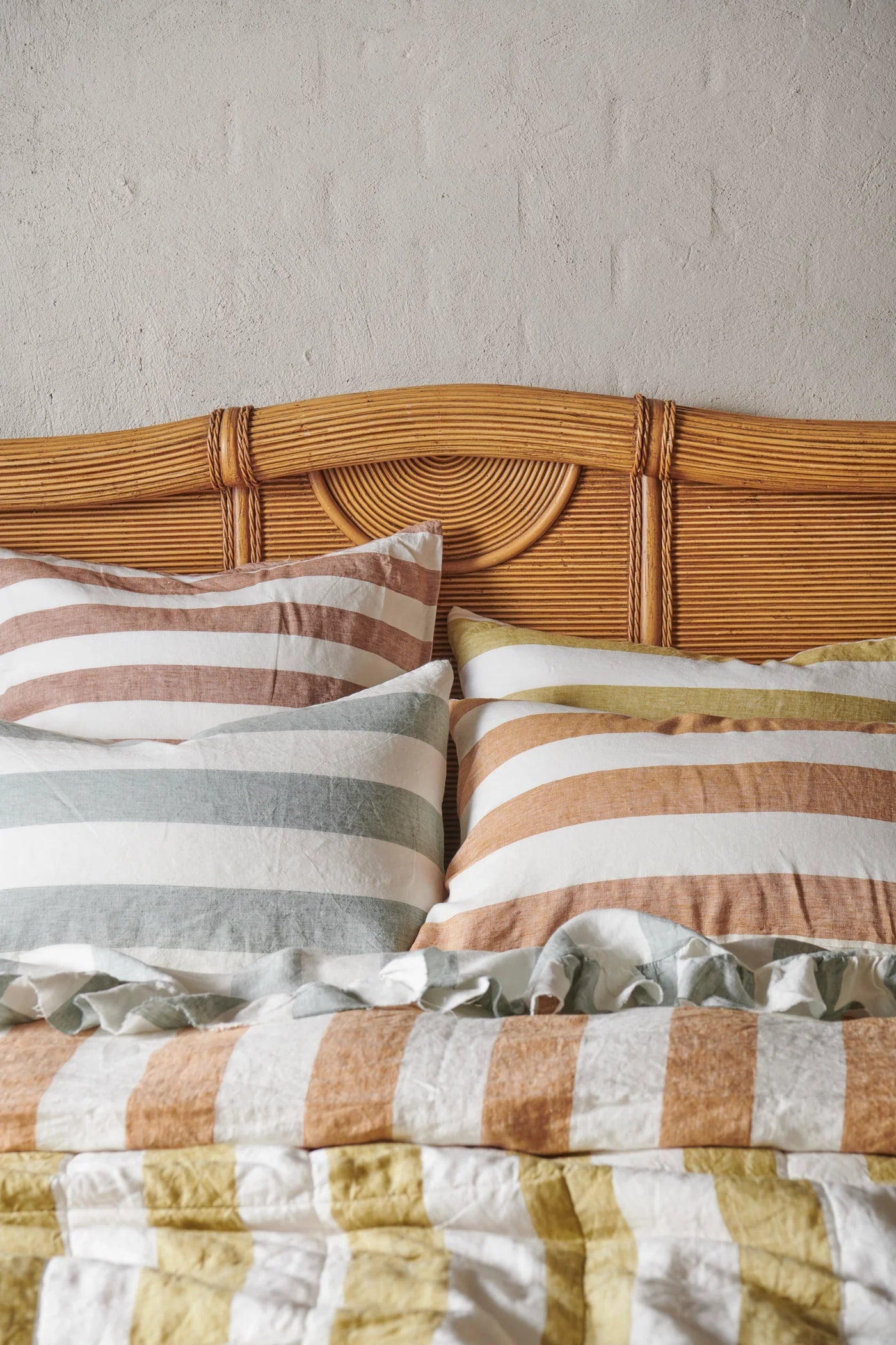 Otto's Corner Store - Fog Stripe Pillowcase Sets