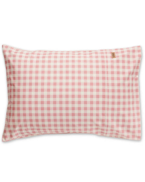 Otto's Corner Store - Gingham Candy Organic Cotton Pillowcases - 2 Piece Set
