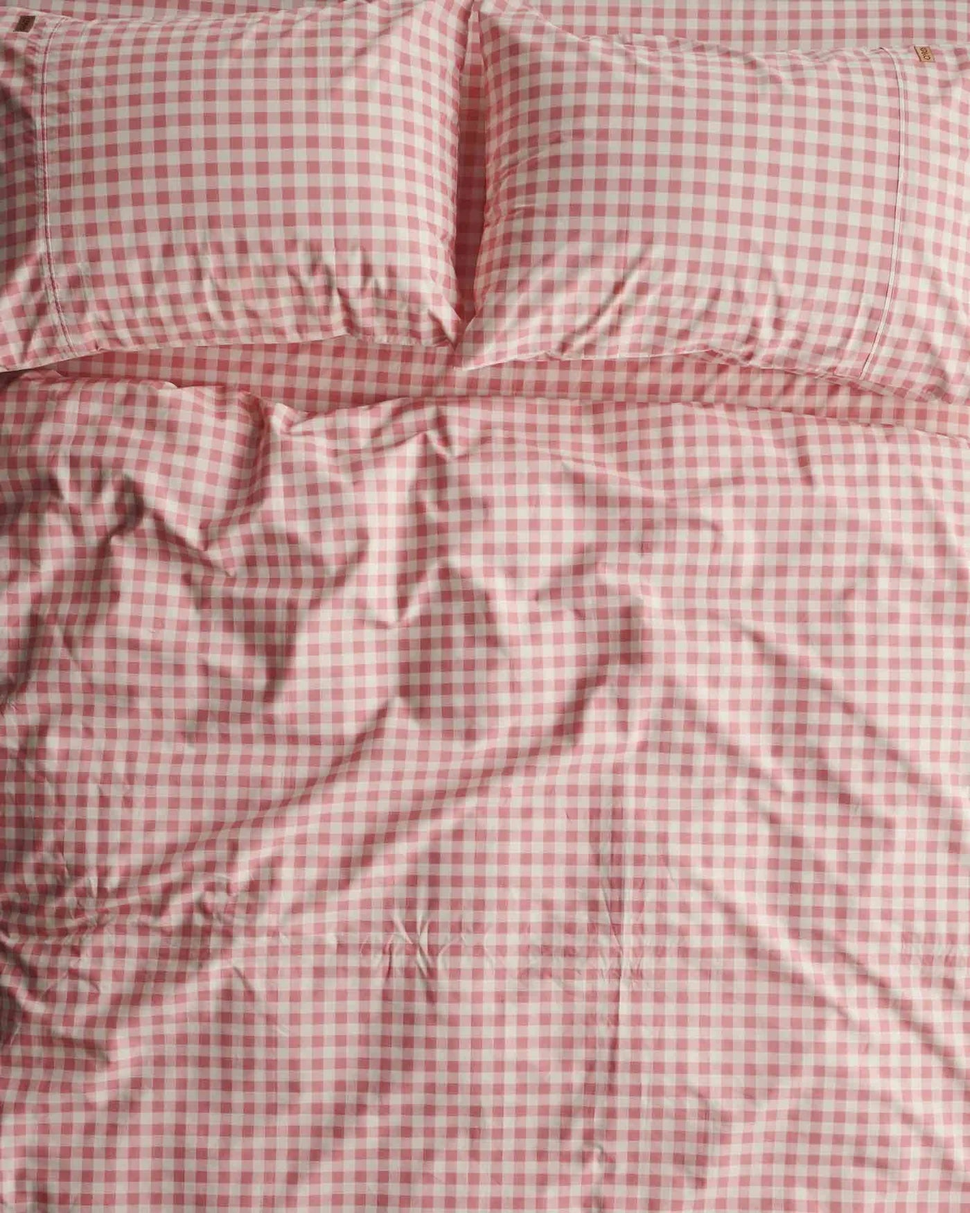 Otto's Corner Store - Gingham Candy Organic Cotton Quilt Cover