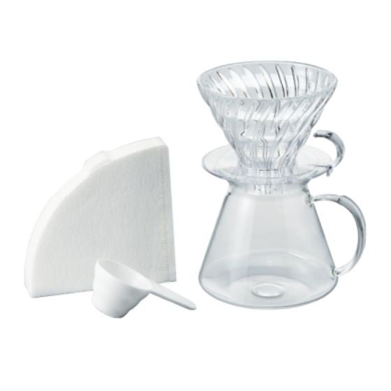 Otto's Corner Store - Hario Simply V60 Glass Brewing Kit